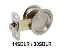 14SDLR/30SDLR, Passage Sliding Door Lock