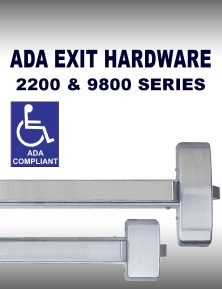 ADA Compiant Exit Hardware