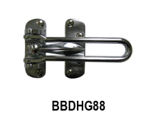 Zinc Diecast Swing Bar Door Guard, BBDHG88