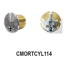 6 Pin Schlage "C" Keyway Mortise and Rim Cylinder