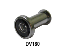 Brass Door Viewer, 180° Plastic Lens