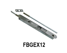 FBGEX12, Solid Brass Single Route Extension Flush Bolt