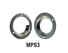 Steel Closet Pole Socket, MPS3