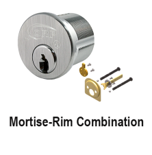 Mortise/Rim Combo Cylinder (MRCC)