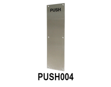 Stainless Steel Push Plate