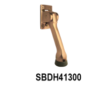 Solid Brass Kick Down Door Holder, SBDH5 & SBDH41300