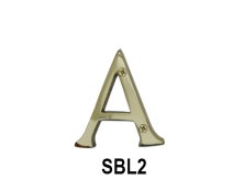 Solid Brass Letters, SBL