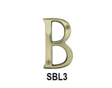 Solid Brass Letters, SBL