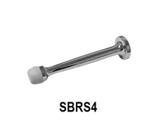 Solid Brass Rigid Door Stop With Molded Screw, SBRS