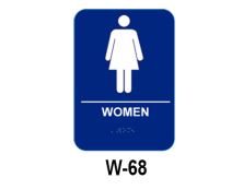 Restrooms & Exit Signs