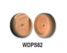 Wood Closet Pole Socket, WDPS82