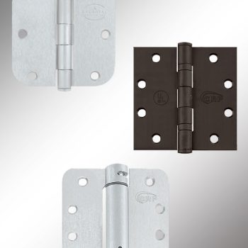 New Hinges and Finishes