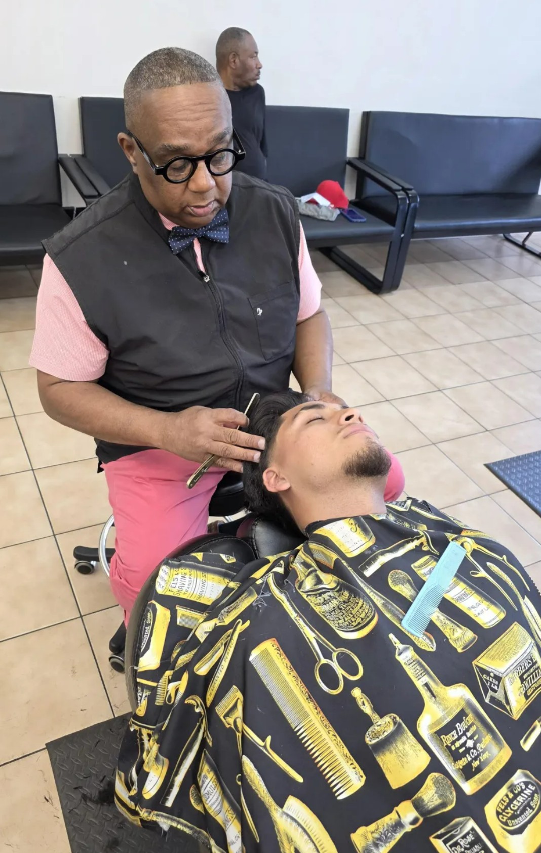 Braids and professional salon styling