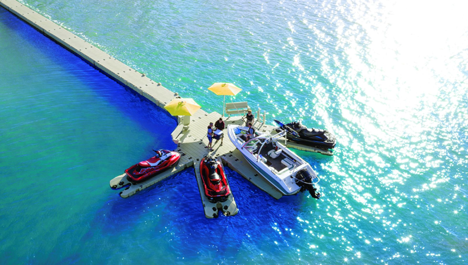 EZ Dock floating dock