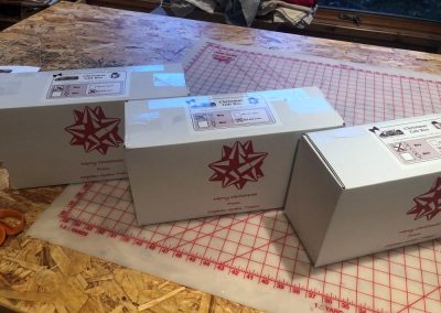 Each Christmas, PLCW sends over 2000 cards to 12 veterans hospitals and rehab centers in Wisconsin and Michigan.