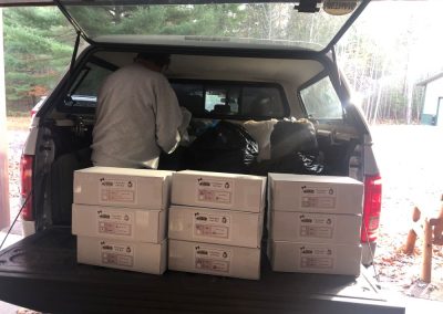 Each Christmas, PLCW sends over 2000 cards to 12 veterans hospitals and rehab centers in Wisconsin and Michigan.